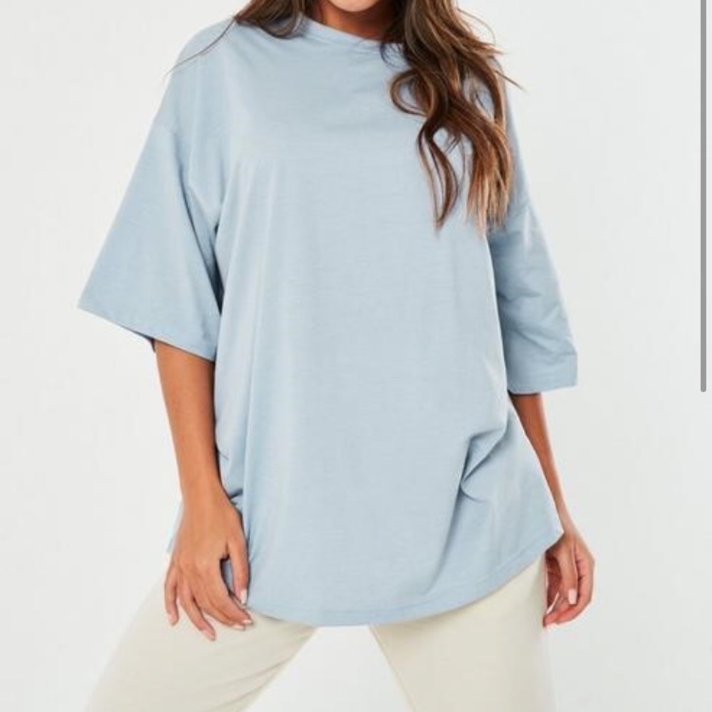 NWT Missguided Tall Drop Shoulder Oversized Top
